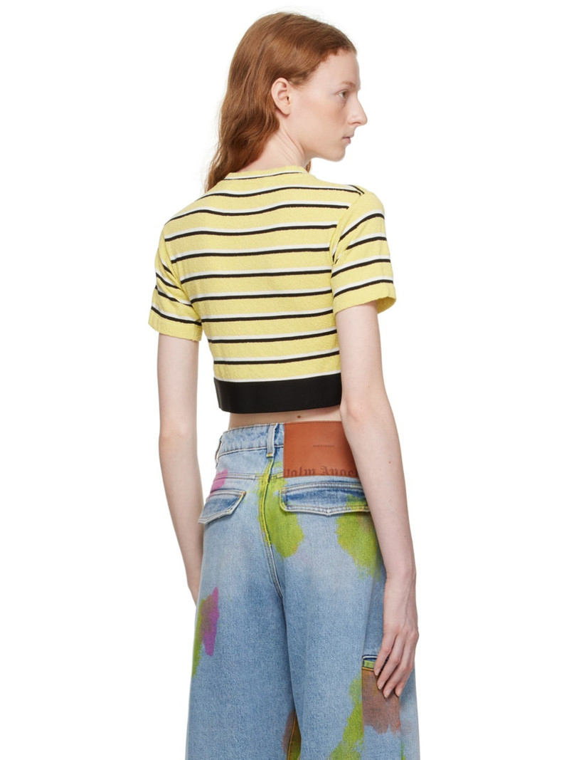 Yellow & Black Stripe T-Shirt 3