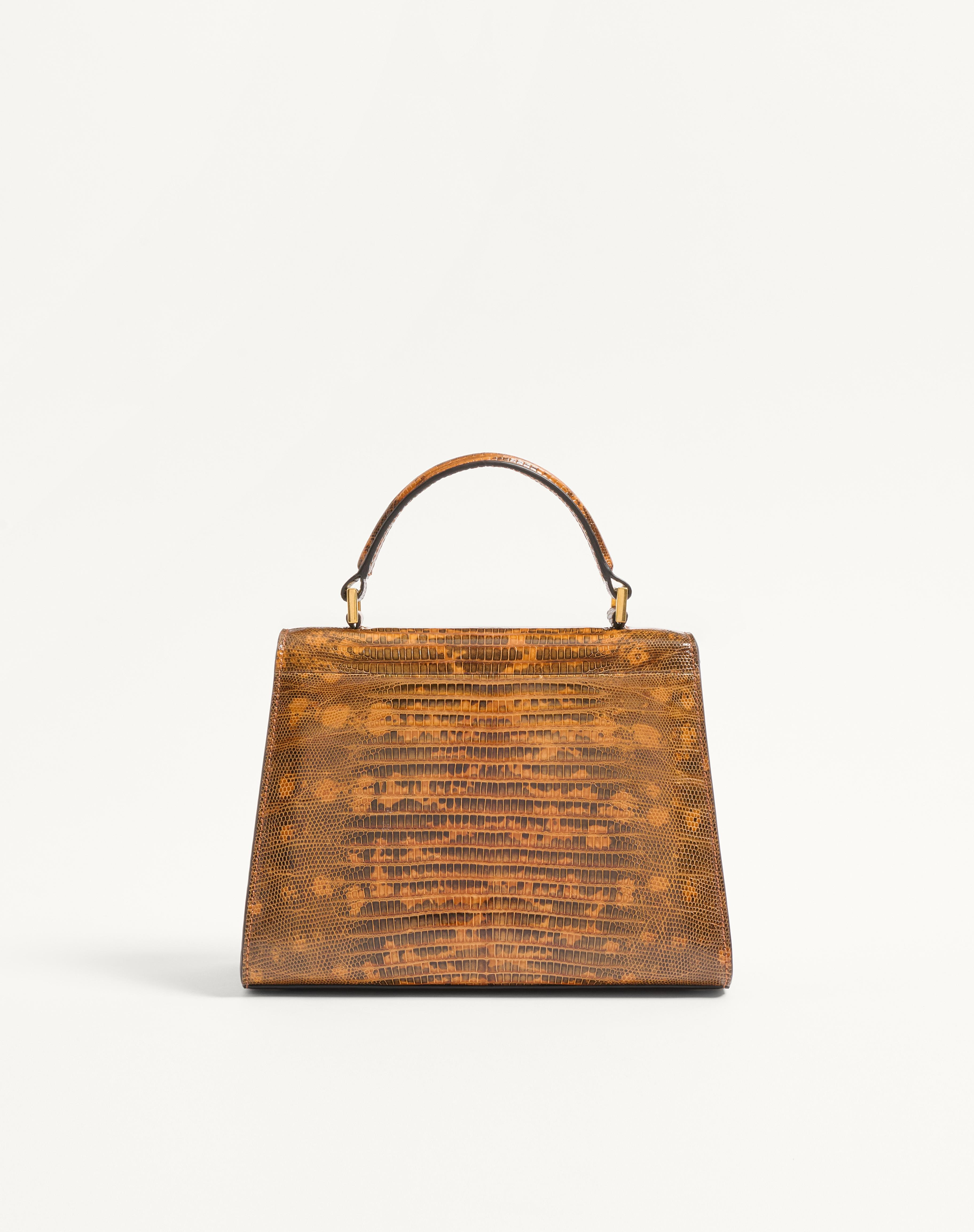 VALENTINO GARAVANI VSLING SMALL HANDBAG IN TEJUS WITH JEWEL LOGO - 4