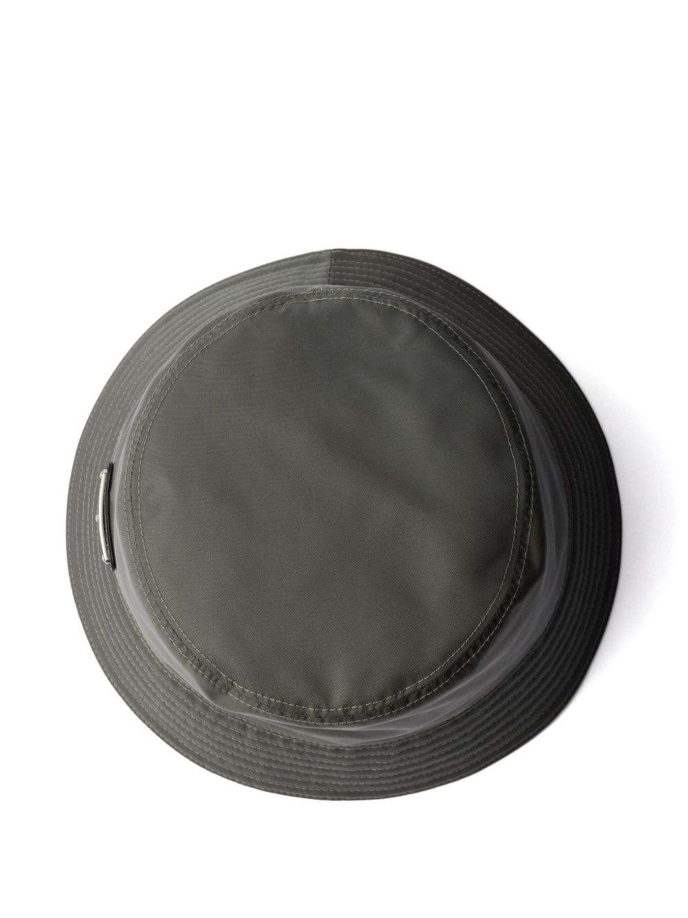 logo-plaque bucket hat - 2