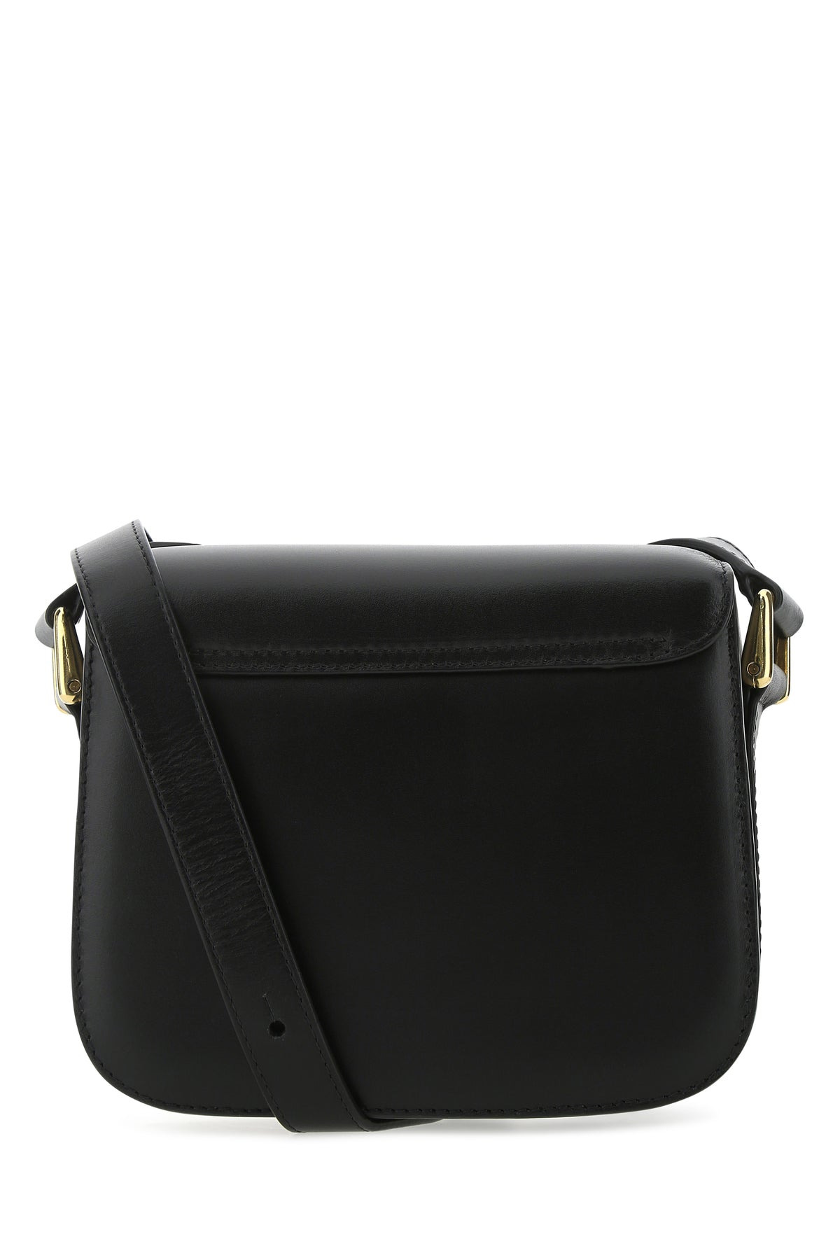 Black leather Grace crossbody bag - 3