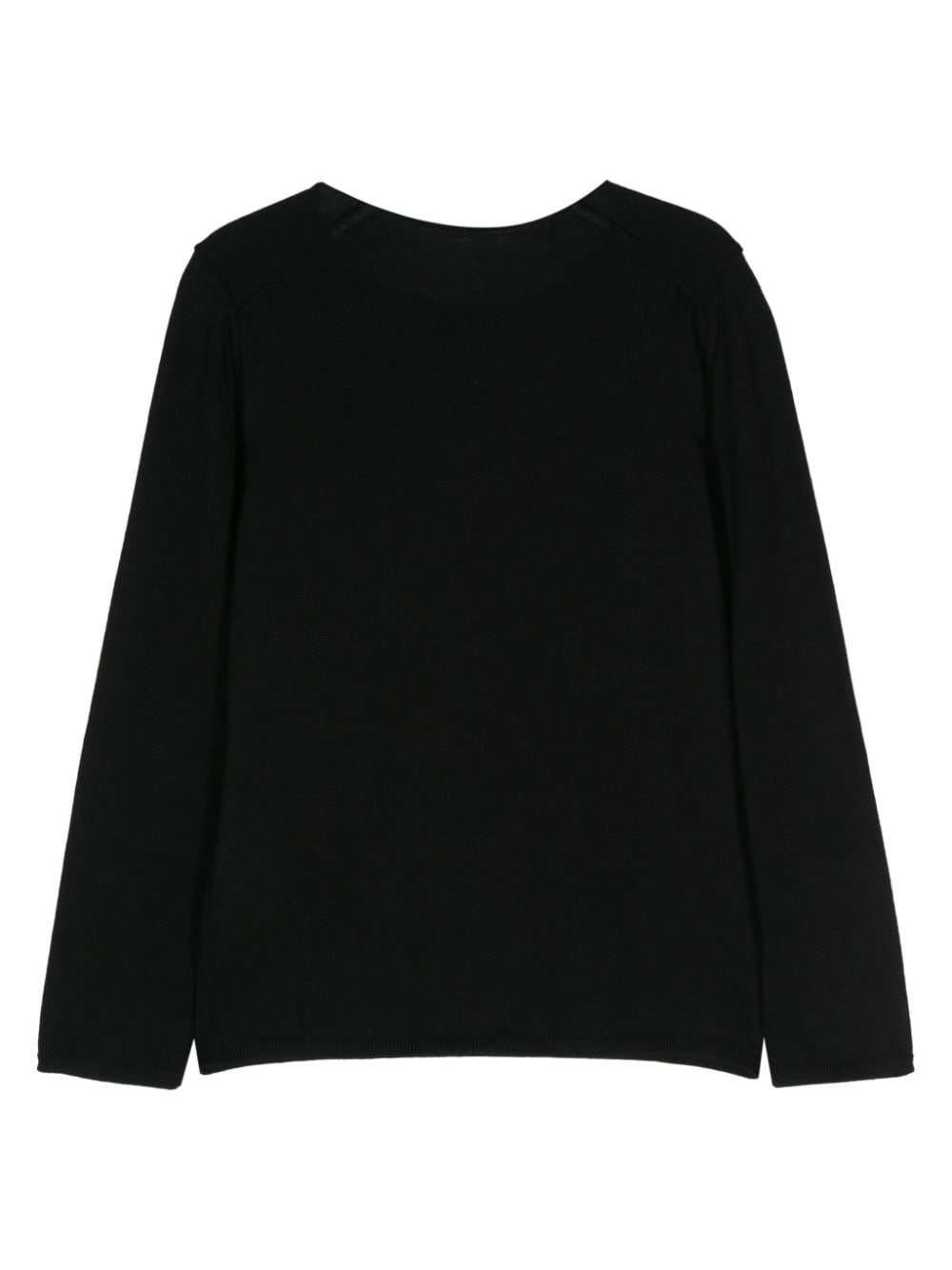 long-sleeve wool jumper - 2