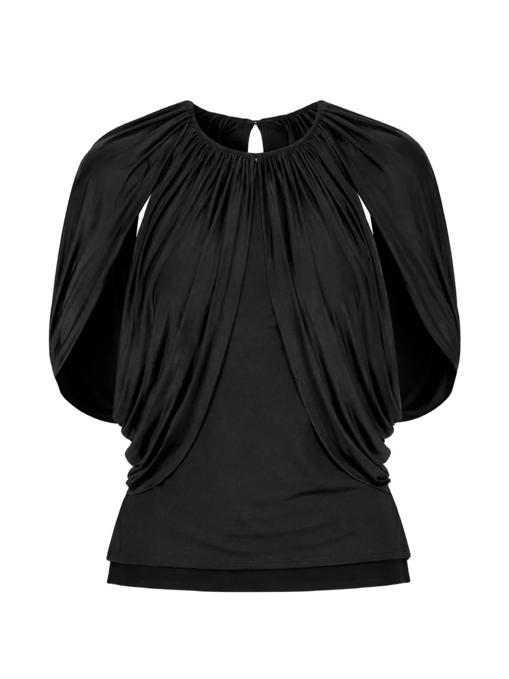 Evangeline draped blouse - 1