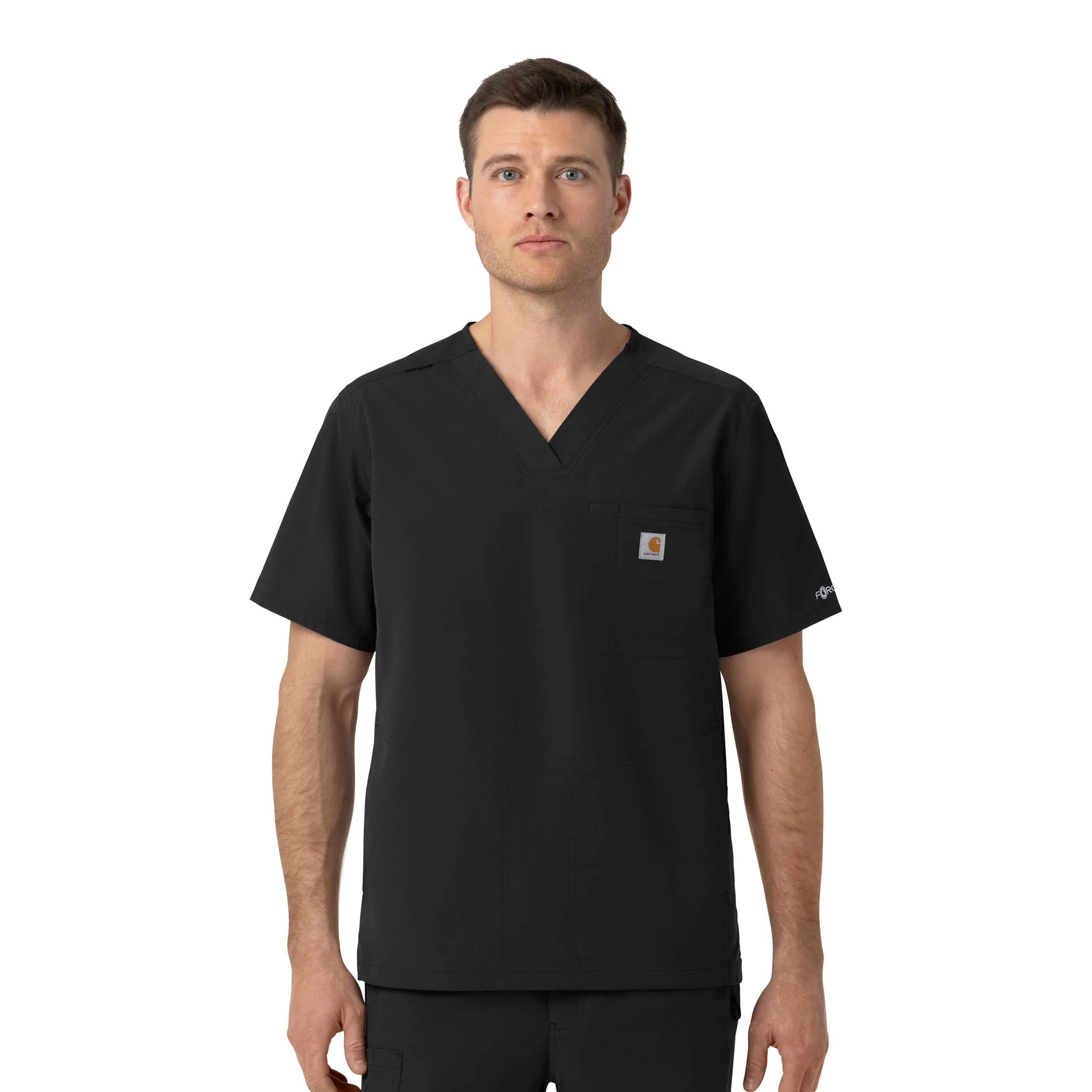 Rugged Flex FLD Ripstop V-Neck Scrub Top - 1