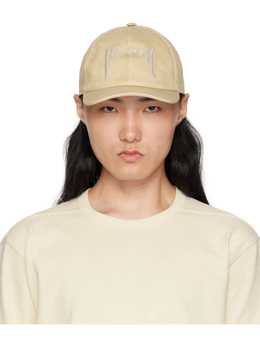 Beige 'Hollywood' Baseball Cap - 1