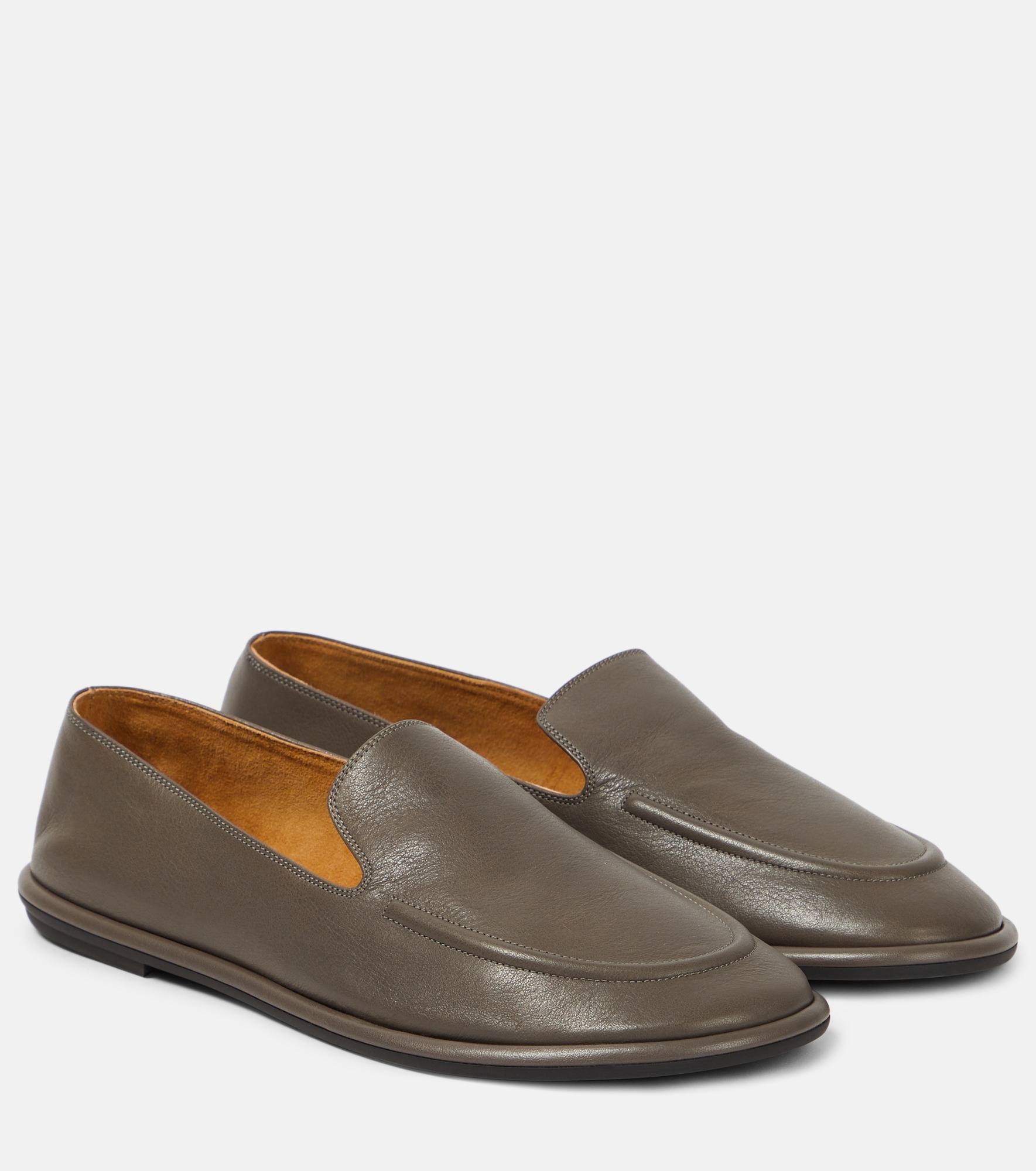 Canal leather loafers - 1