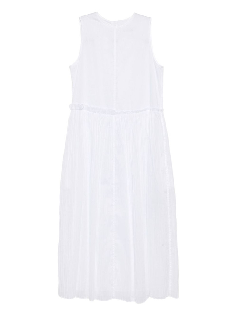 pleated cotton dress 1