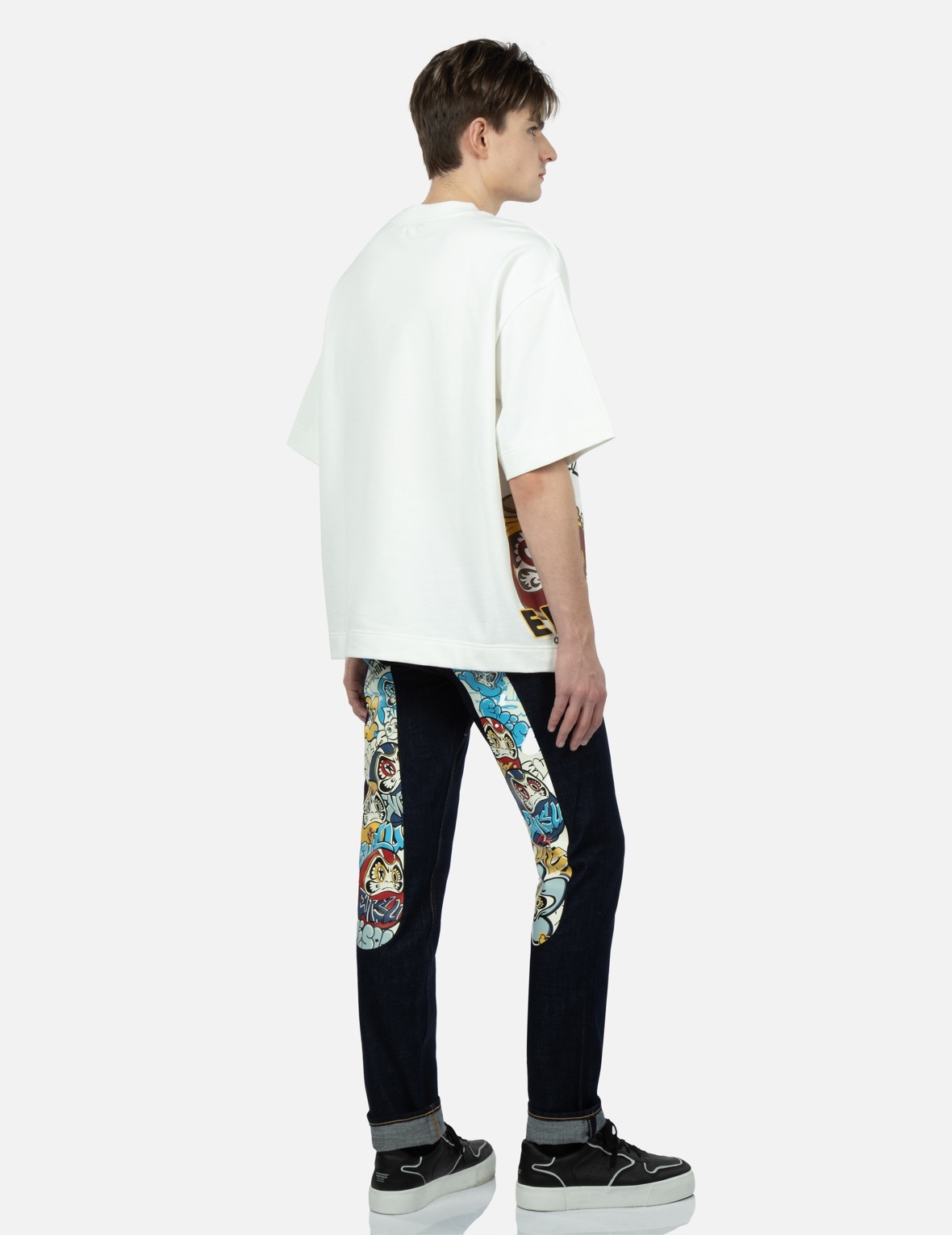 TAIKO DARUMA PRINT SWEATSHIRT - 4