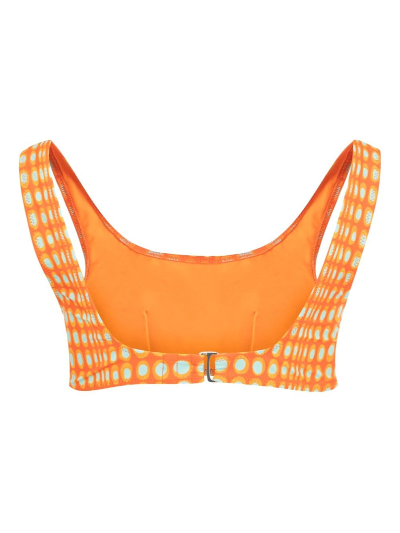 CHRISTOPHER JOHN ROGERS Wiggle Dot bikini top outlook
