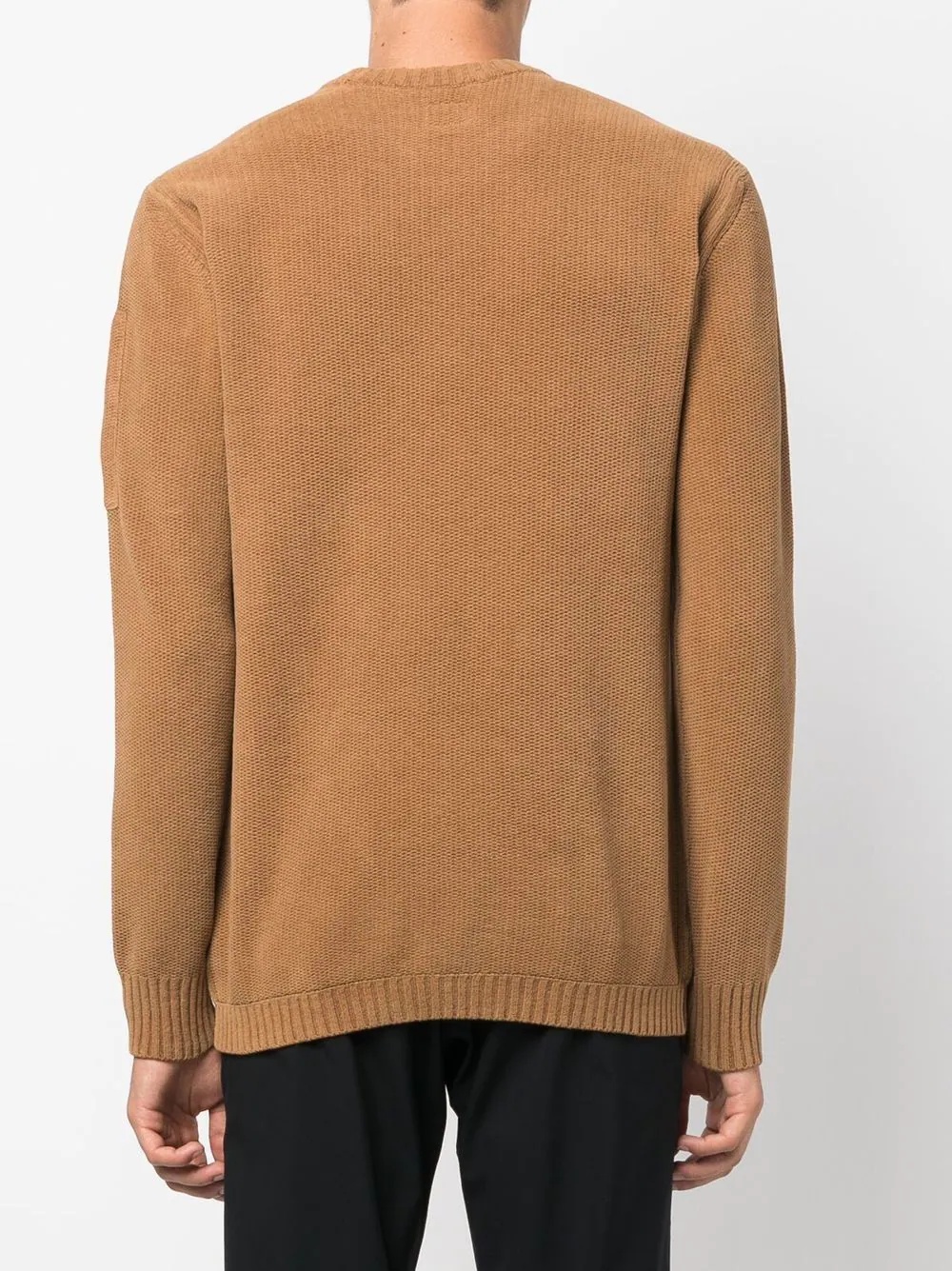 crew neck cotton-chenille jumper - 4