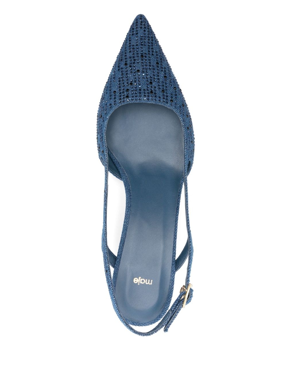 50mm crystal-embellished pumps - 4