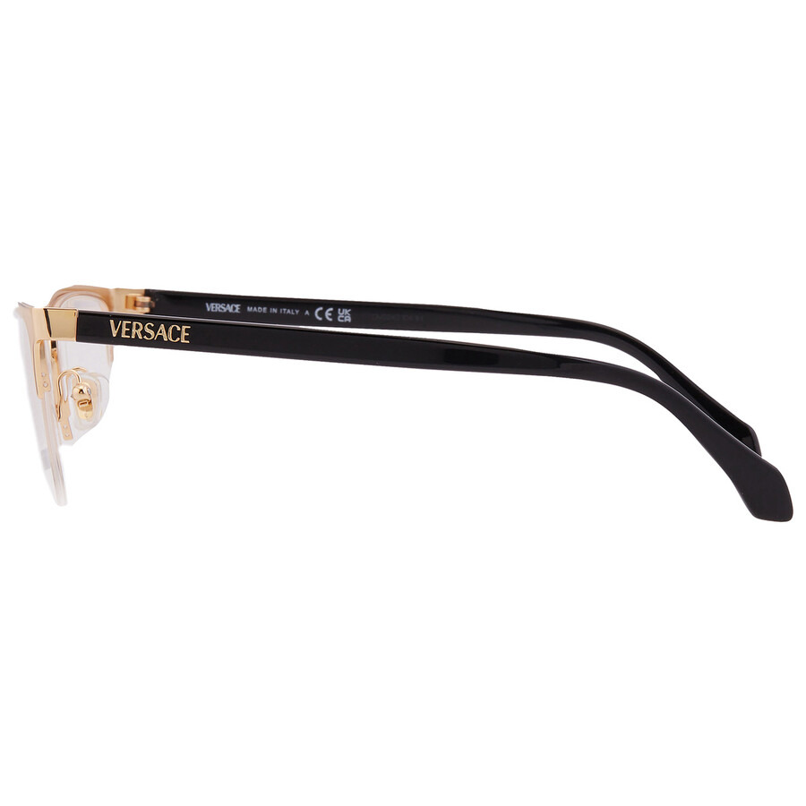 Versace Demo Cat Eye Ladies Eyeglasses VE1304 1002 52 - 4