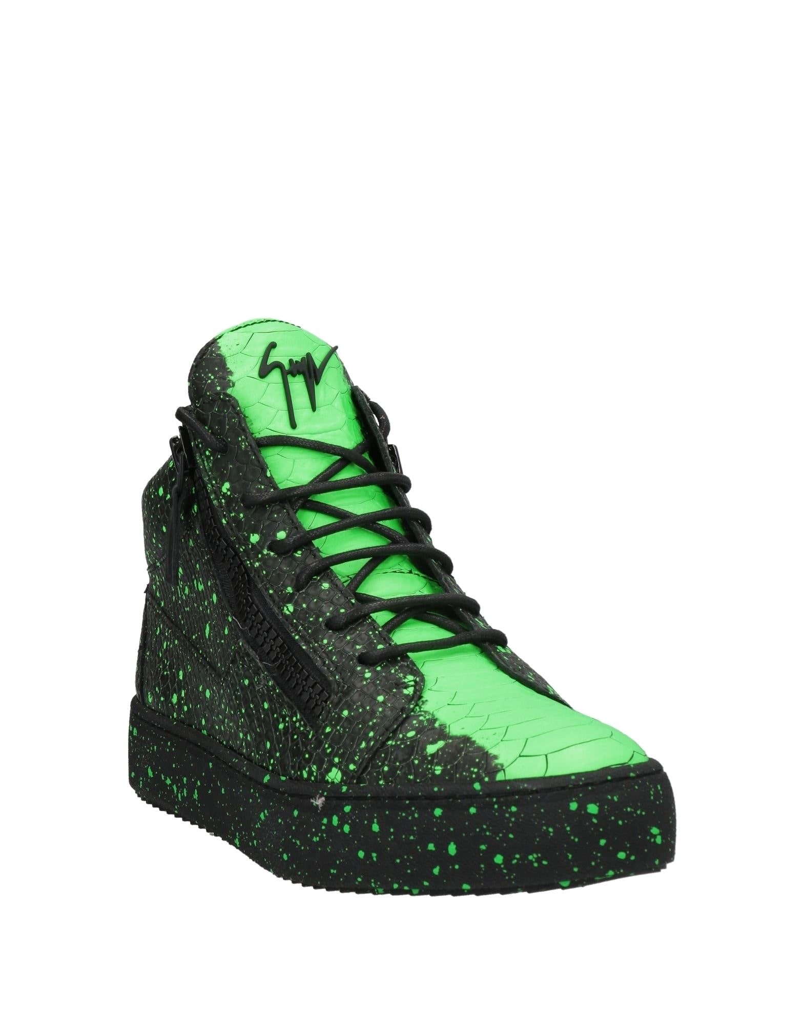 Green Men's Sneakers - 2