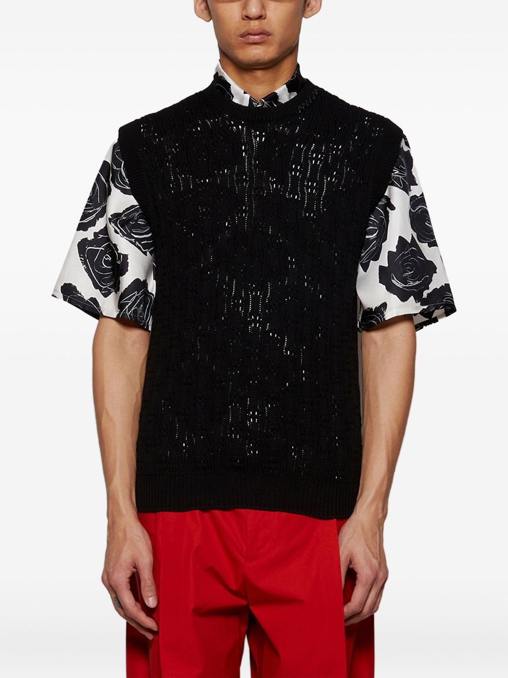 round-neck vest - 3