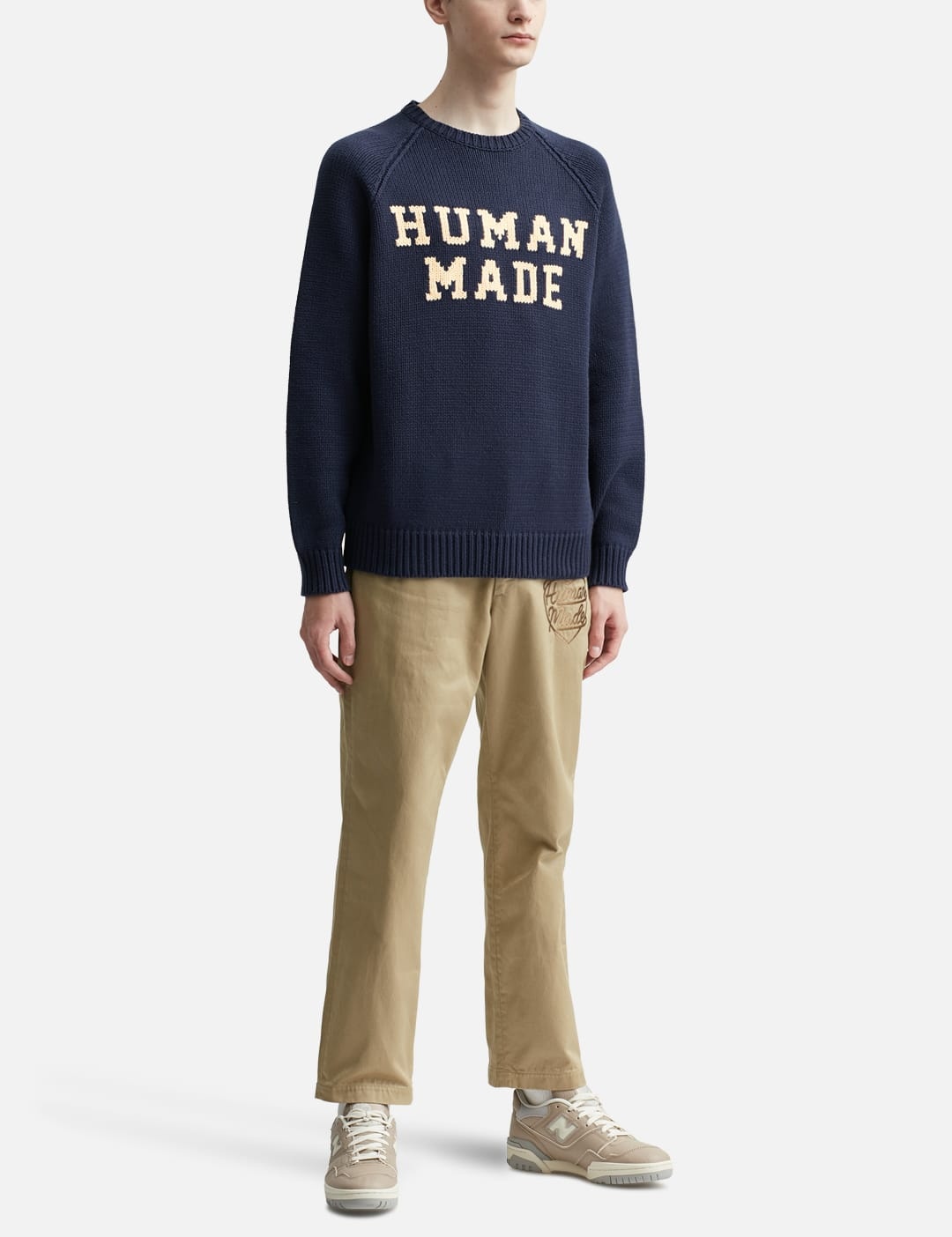 BEAR RAGLAN KNIT SWEATER - 5