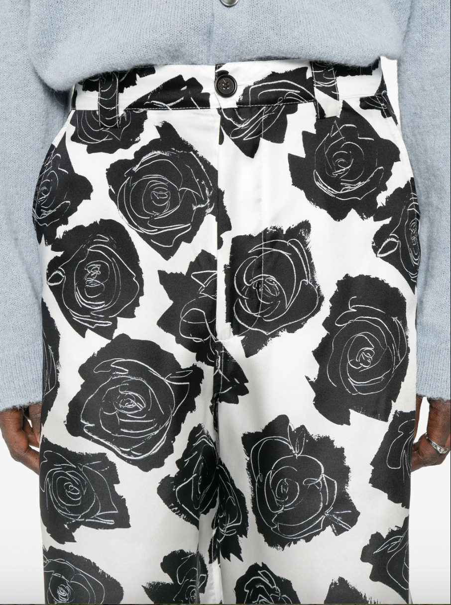 Luna Silk Twill Shorts Lily White - 3