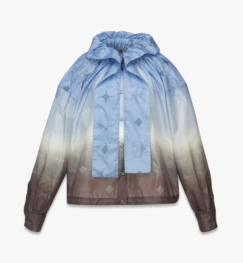 Gradation Monogram Ripstop Nylon Blouse 1