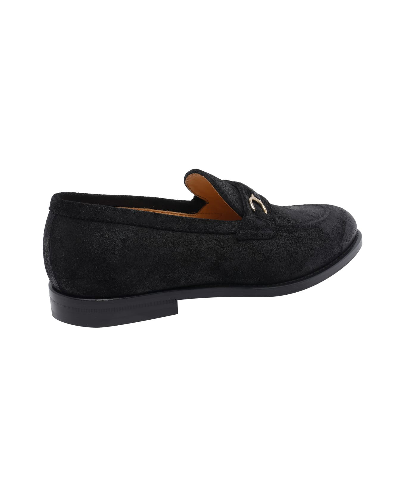 Penny Loafer In Oiled Suede With Clamp - 3