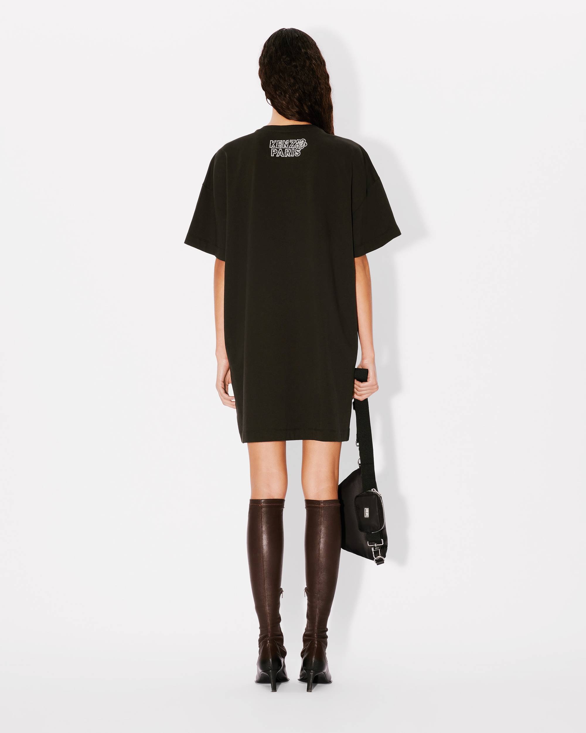 'KENZO Constellation' embroidered T-shirt dress - 4