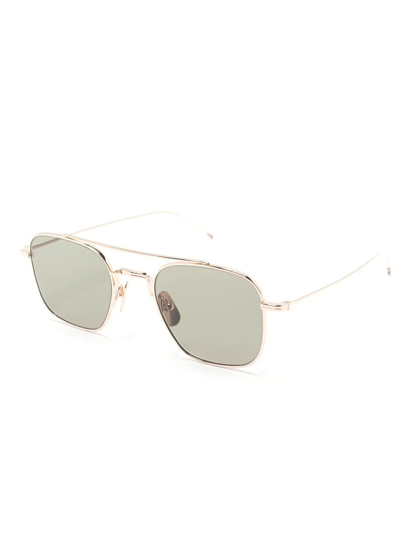 Thom Browne Squared Aviator Sunglasses outlook