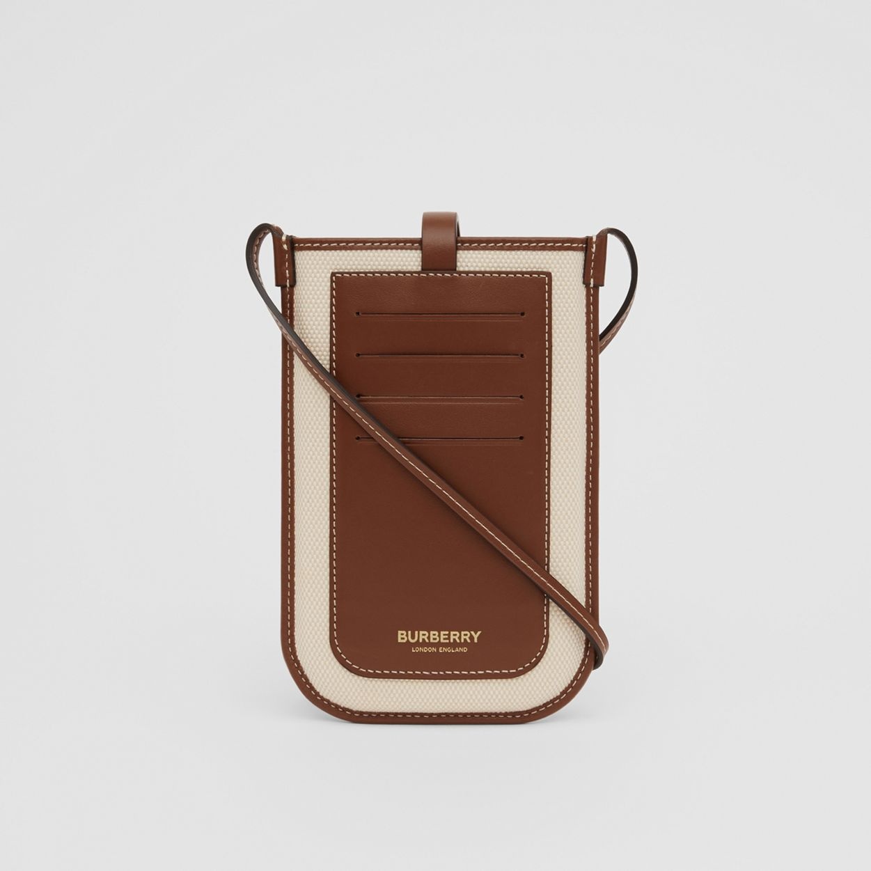 Logo Graphic Canvas Anne Phone Case with Strap - 10