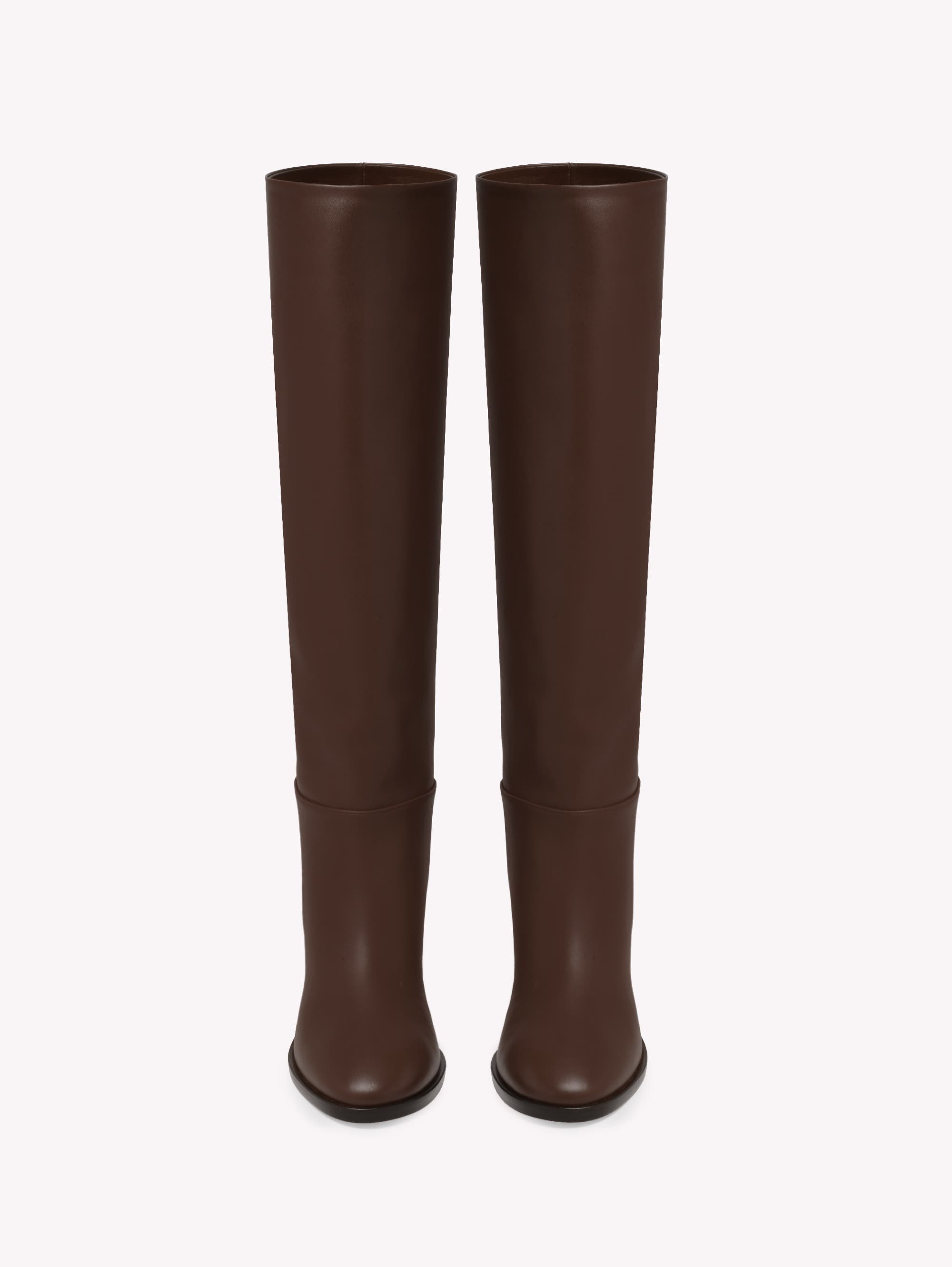 Gianvito Rossi Santiago 60 Boots in Brown at Nordstrom - 3