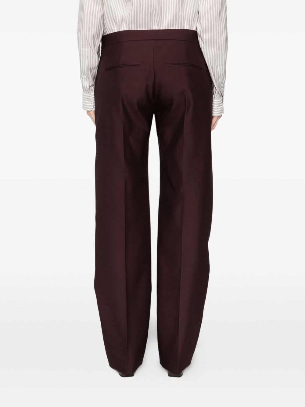 Callen pleated-front trousers - 4