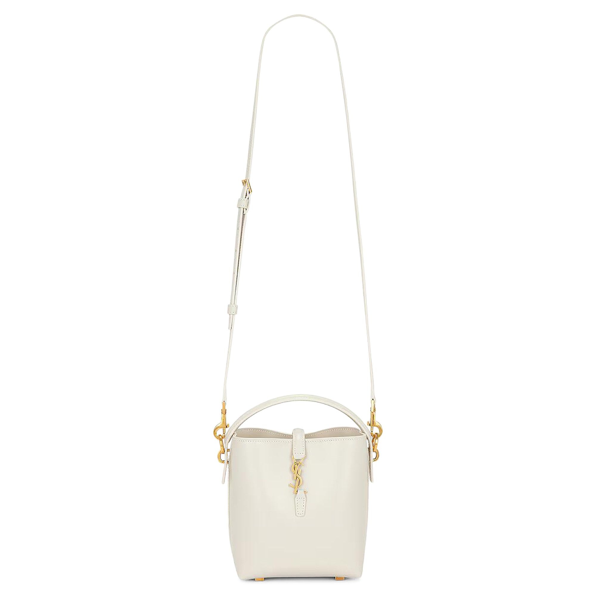 Saint Laurent Le 37 Leather Shoulder Bag 'Crema Soft' - 3