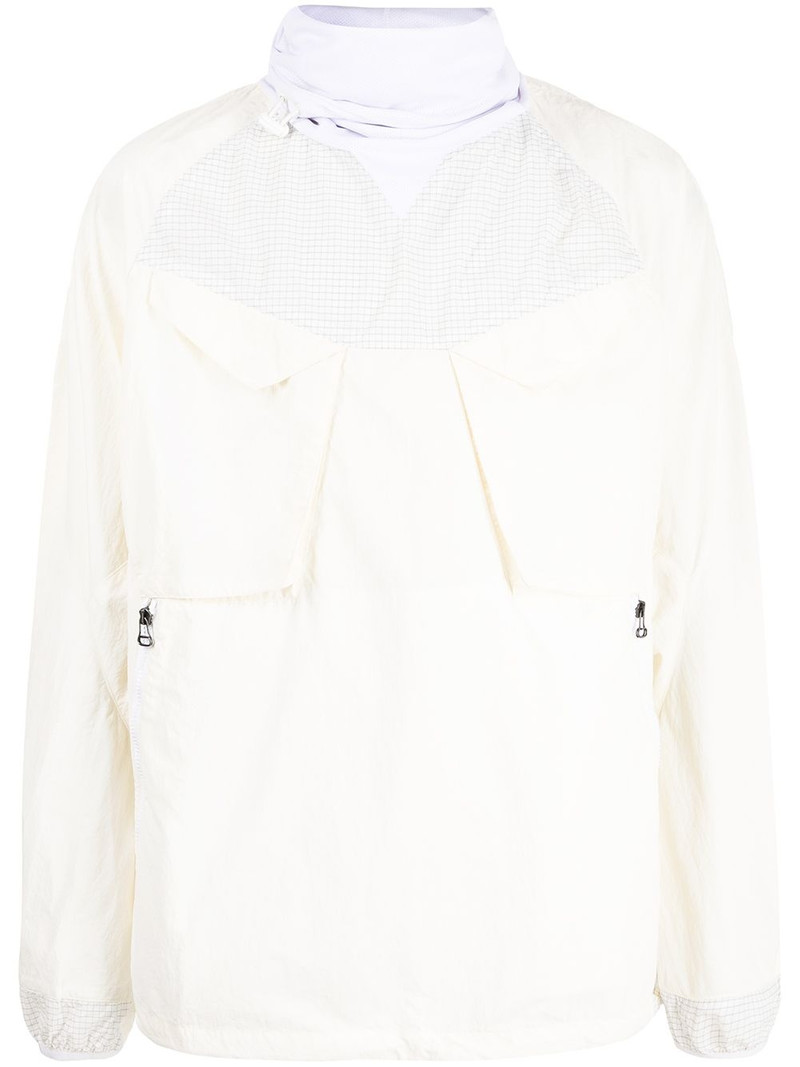 pullover funnel-neck jacket 1