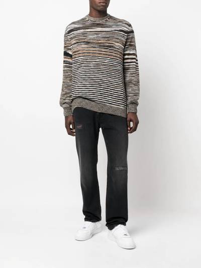 Missoni stripe-print cashmere jumper outlook