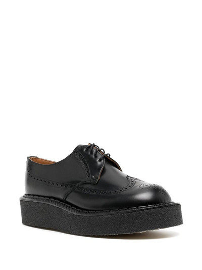 Comme des Garçons Homme Plus leather platform derby shoes outlook