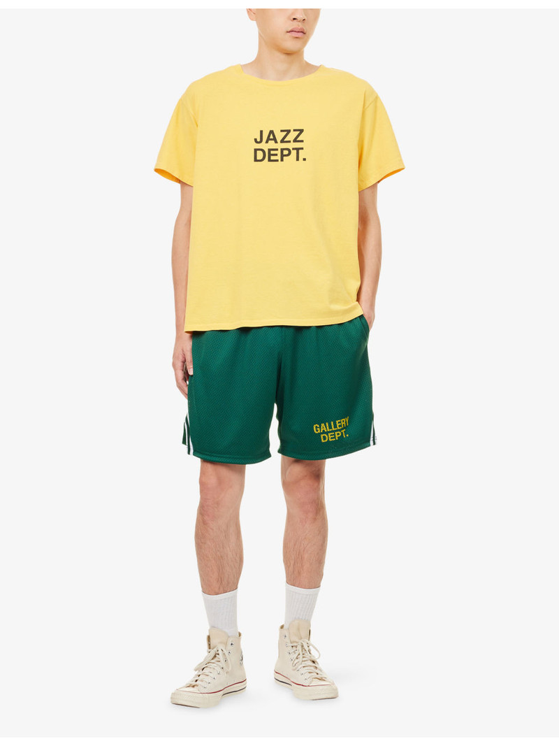 GALLERY DEPT. Venice Logo-Print Woven Court Shorts outlook