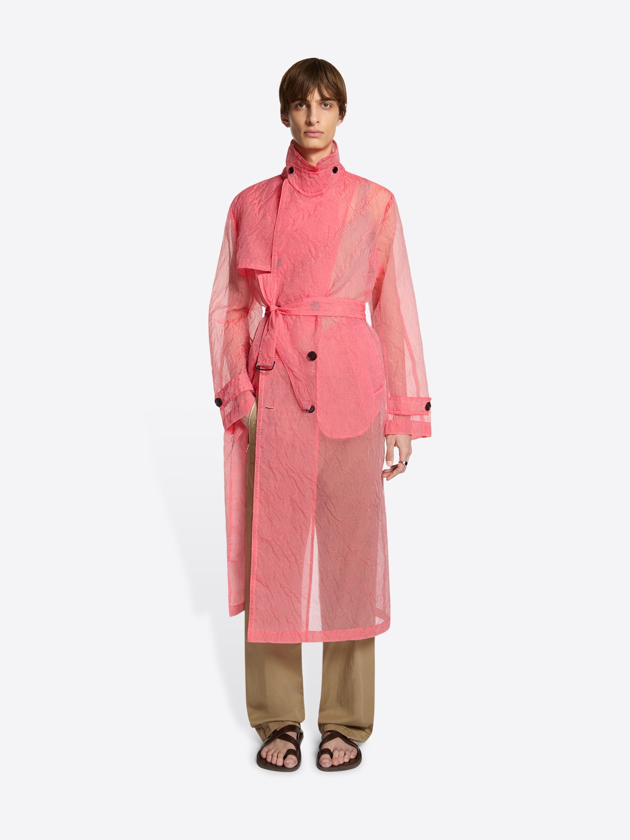 SEMI-SHEER COAT - 3