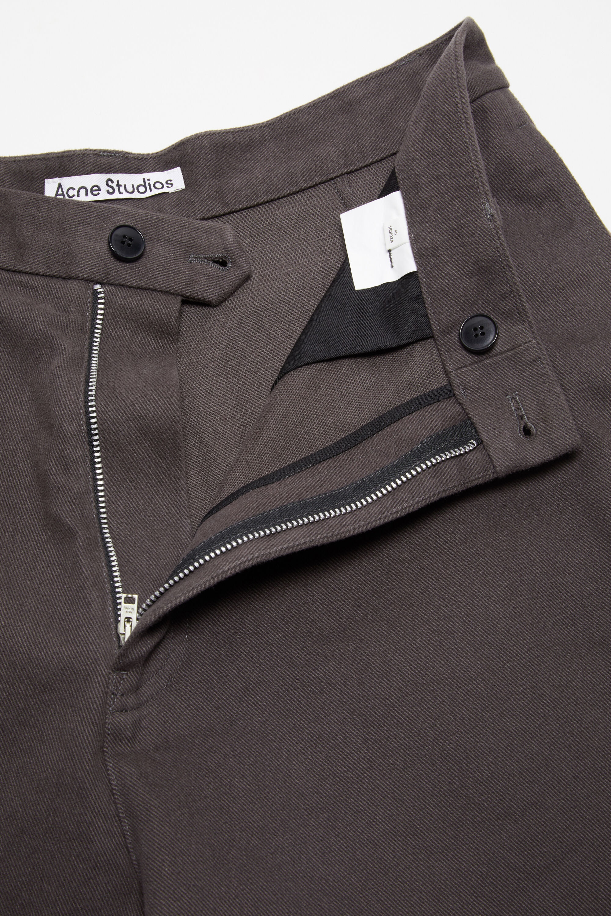 Twill trousers - Stone black - 6