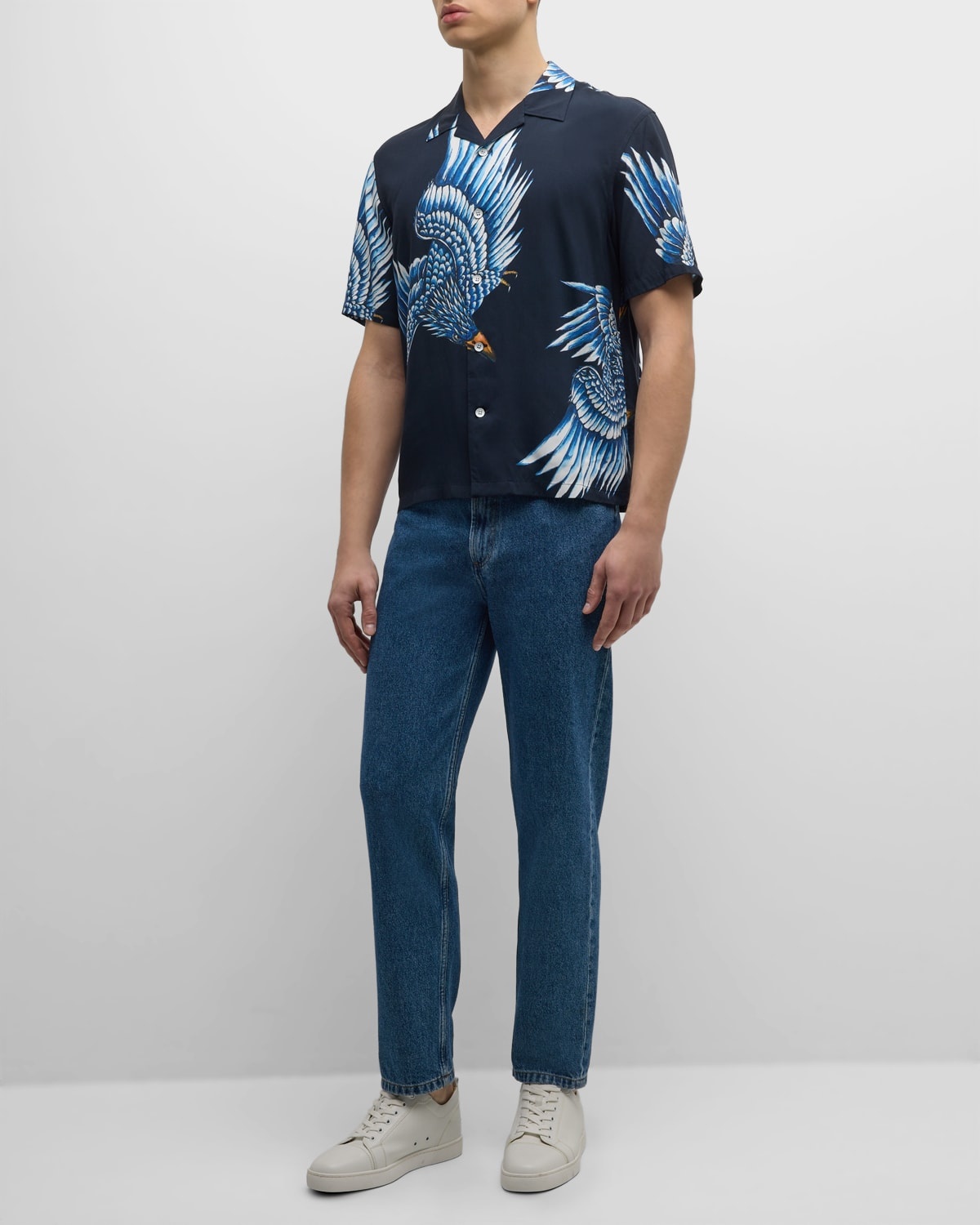 Men's Avery Printed Camp Shirt - 3