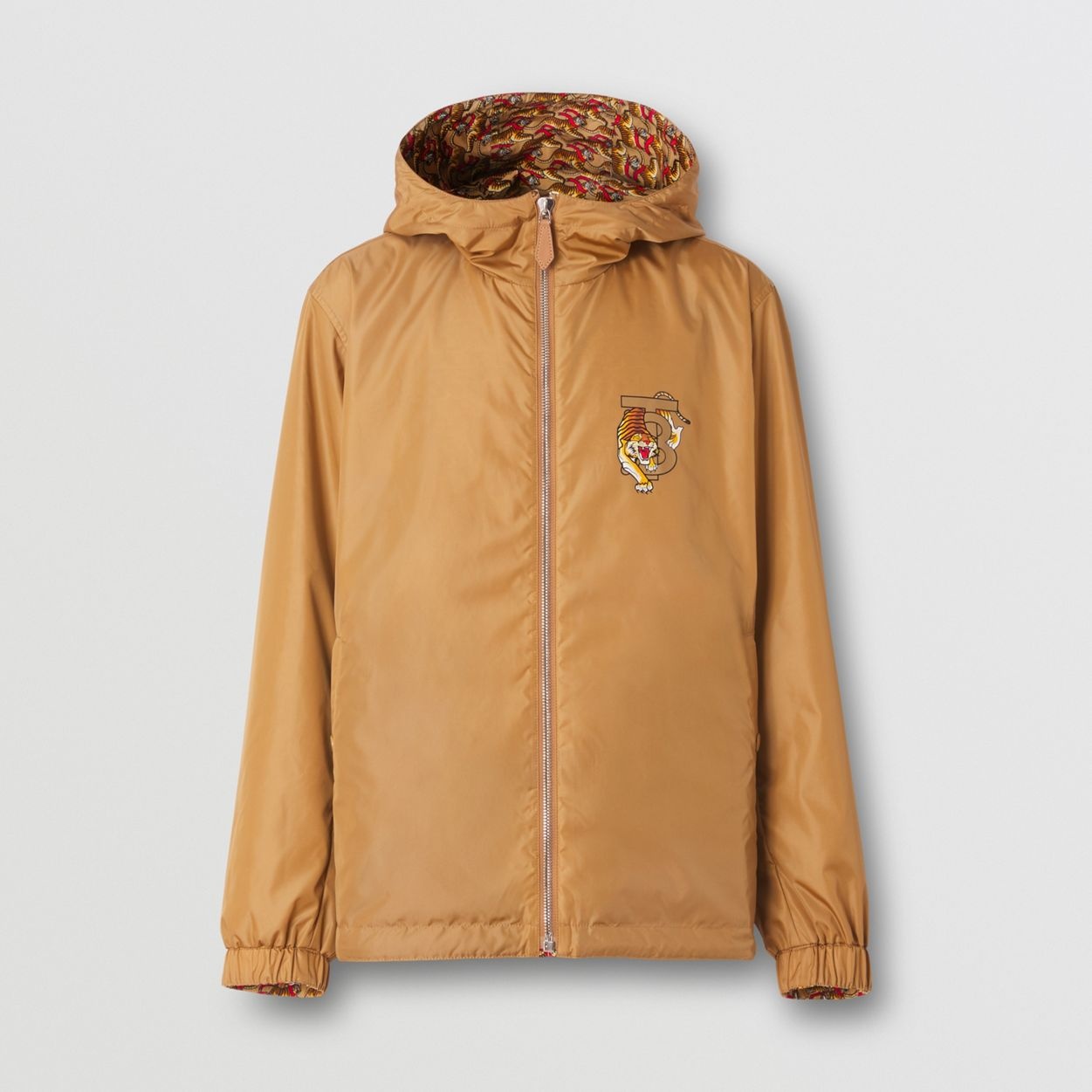 Reversible Tiger Print Hooded Jacket - 3