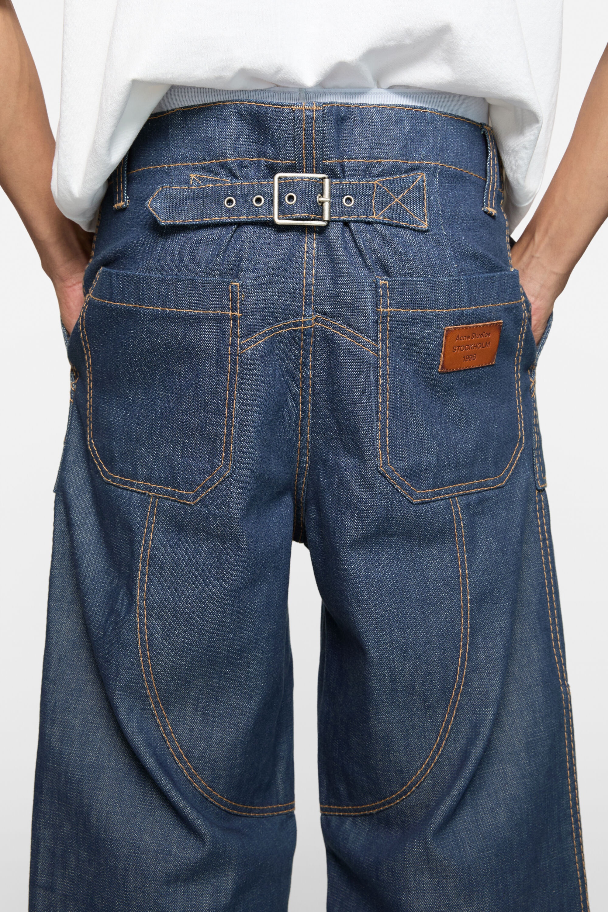 Denim trousers - Indigo blue - 7