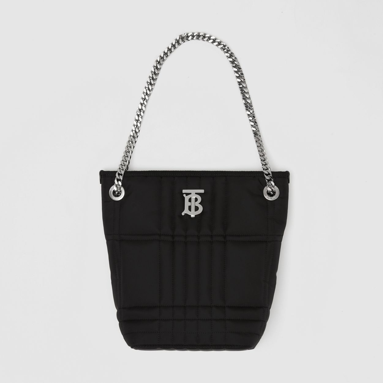 Quilted Fabric Small Lola Bucket Bag - 9