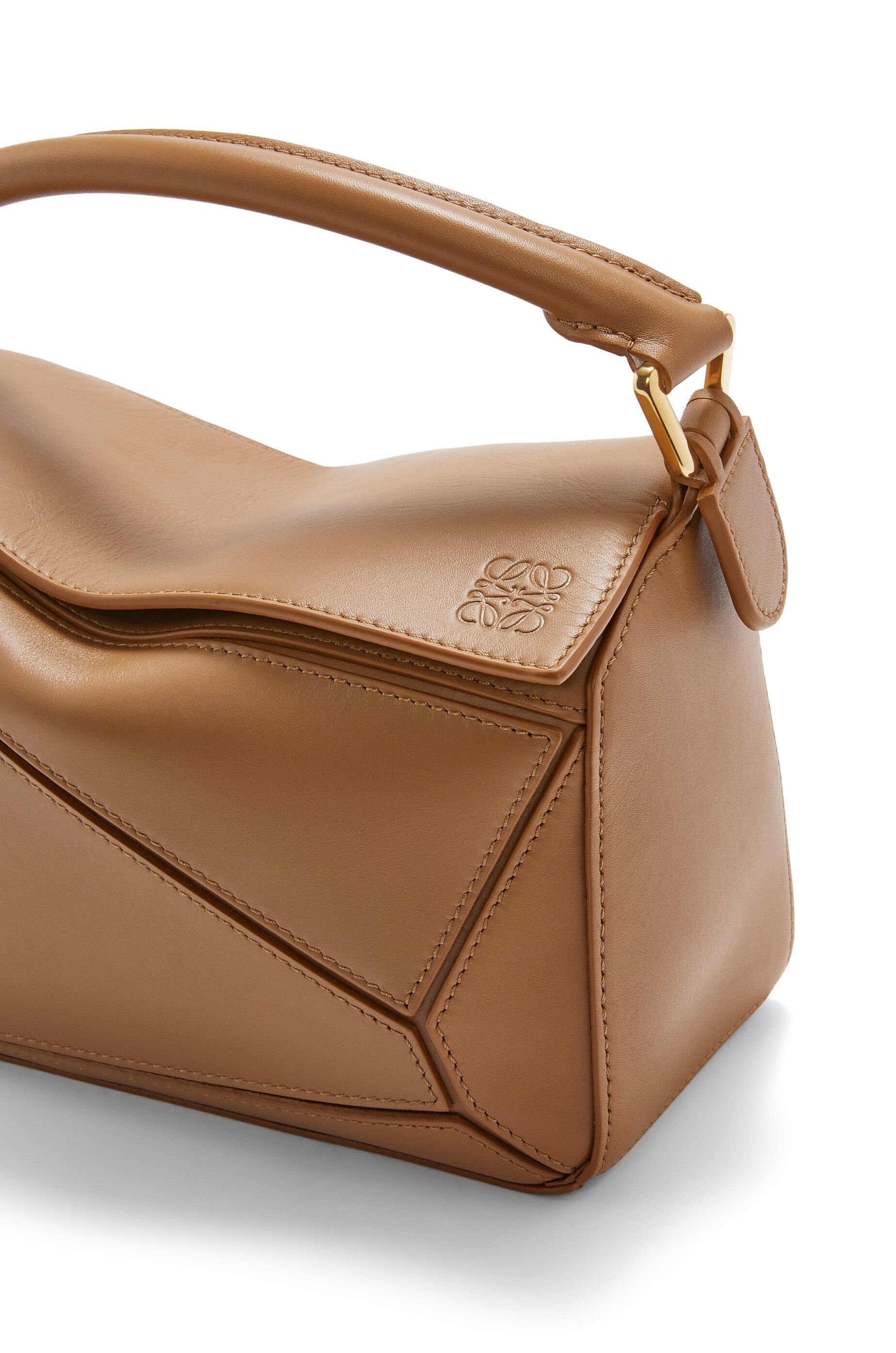 Small Puzzle bag in satin calfskin - 11
