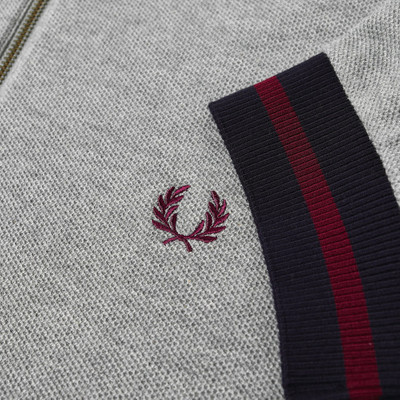 Fred Perry Fred Perry Tipped Cuff Zip Neck Polo outlook