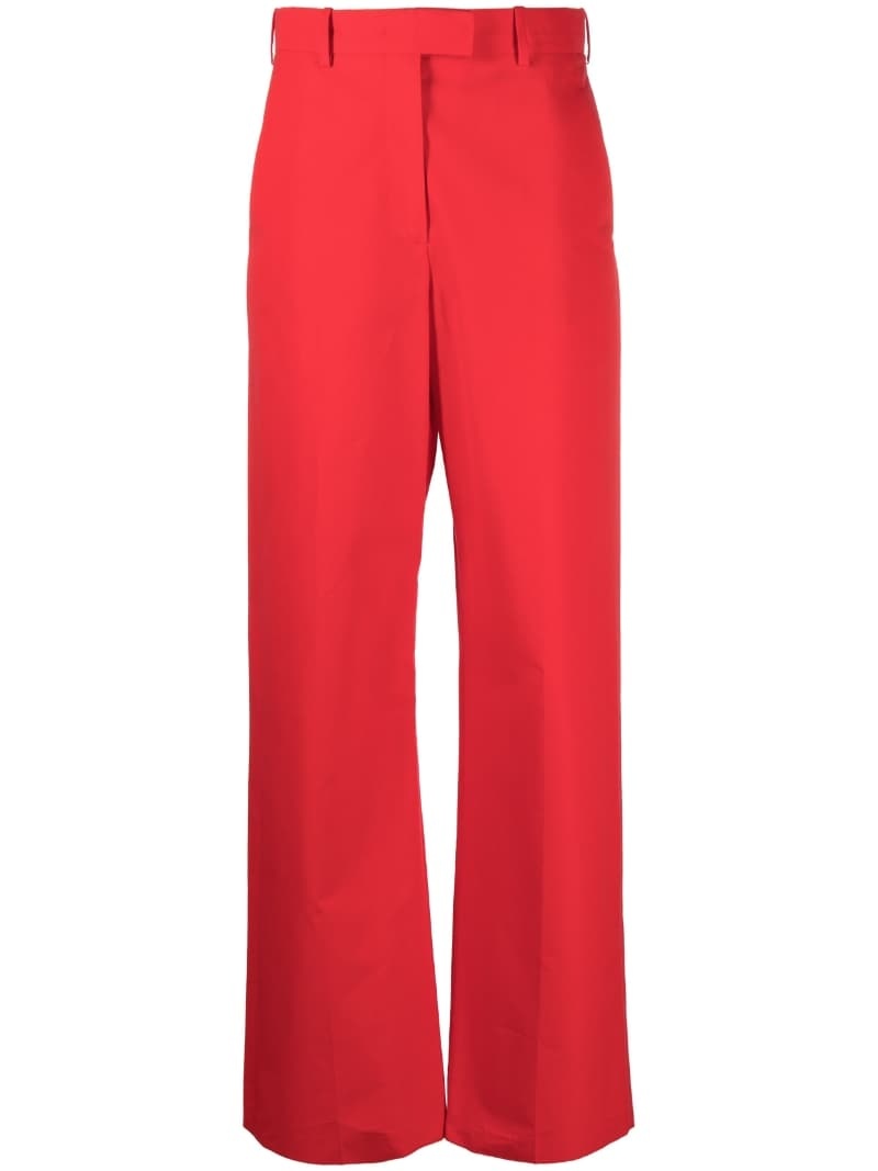 high-waist tailored trousers - 1