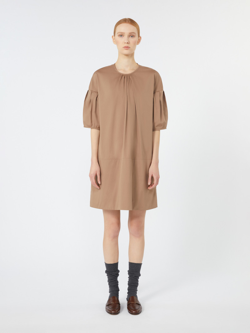 ISOTTA Stretch cotton T-shirt dress 3