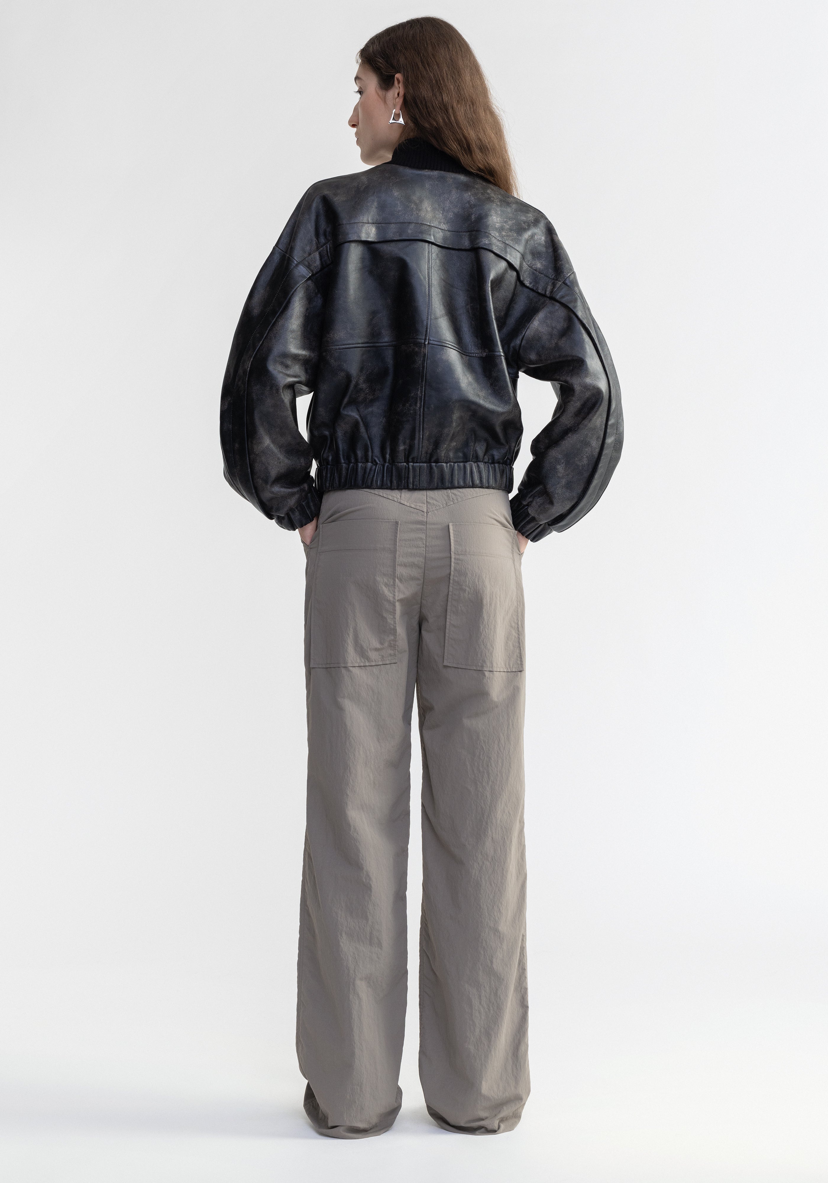 KELLY
Vintage leather bomber jacket - 4