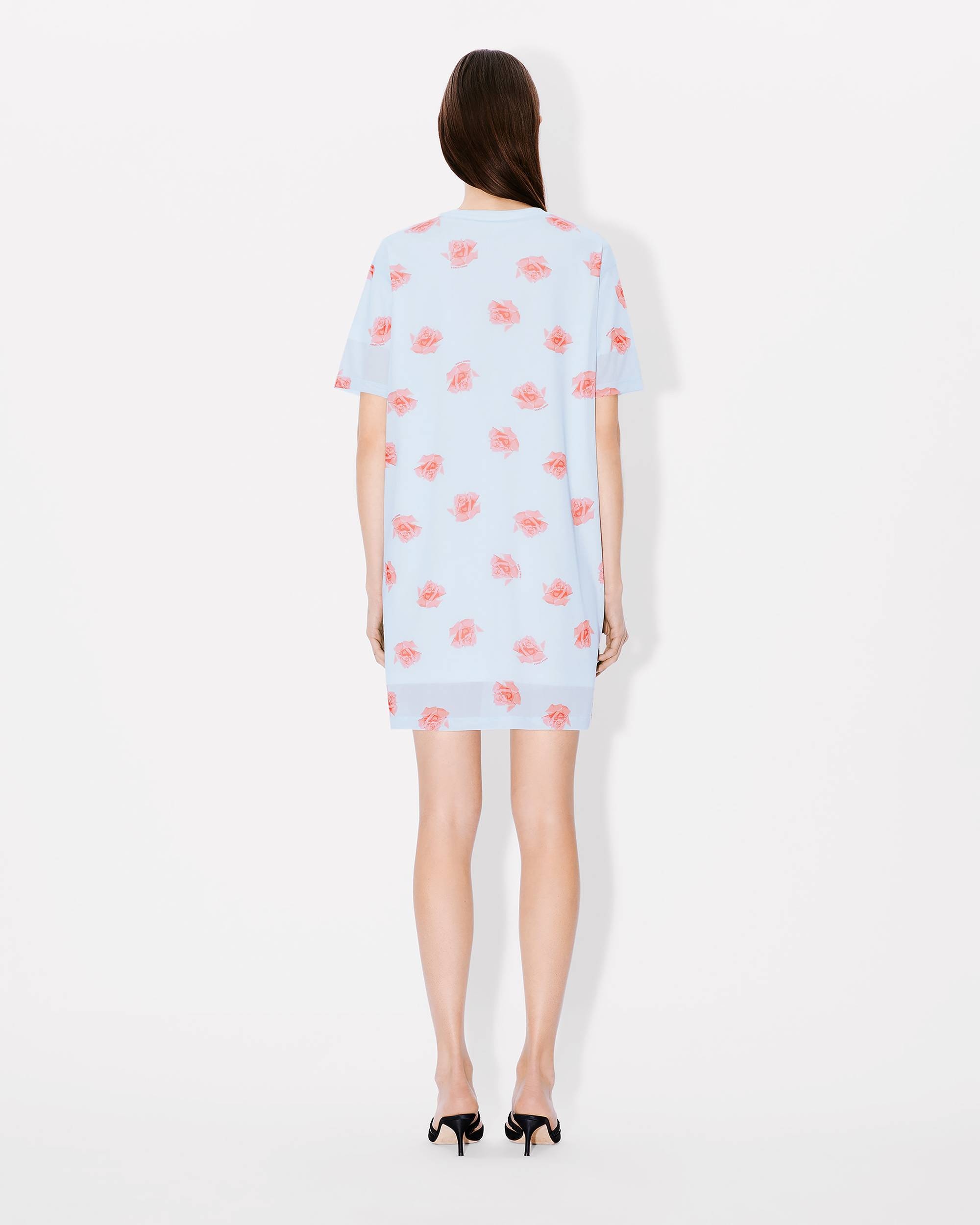 'KENZO Rose' double layer dress - 4