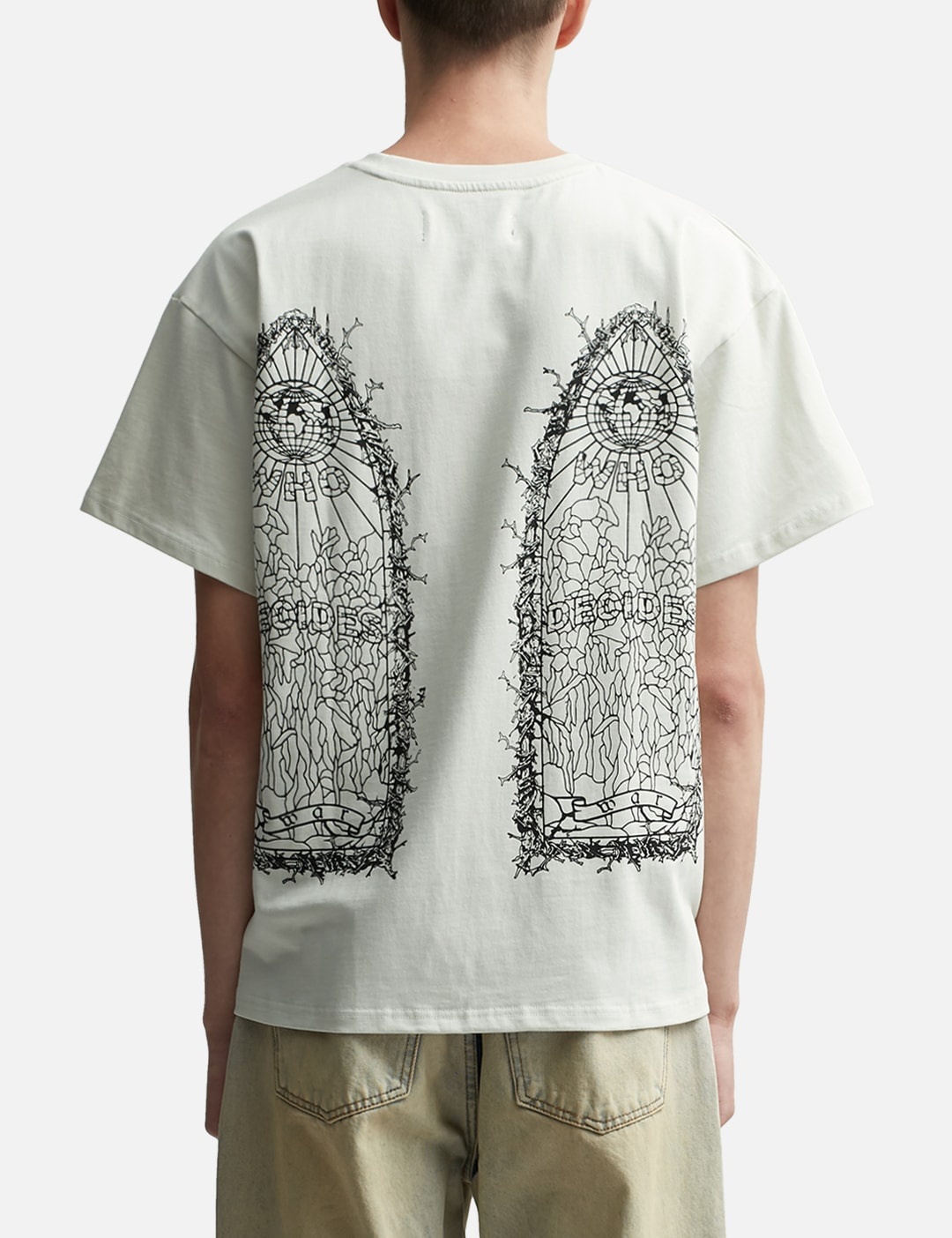 THORNED JERSEY T-SHIRT - 4