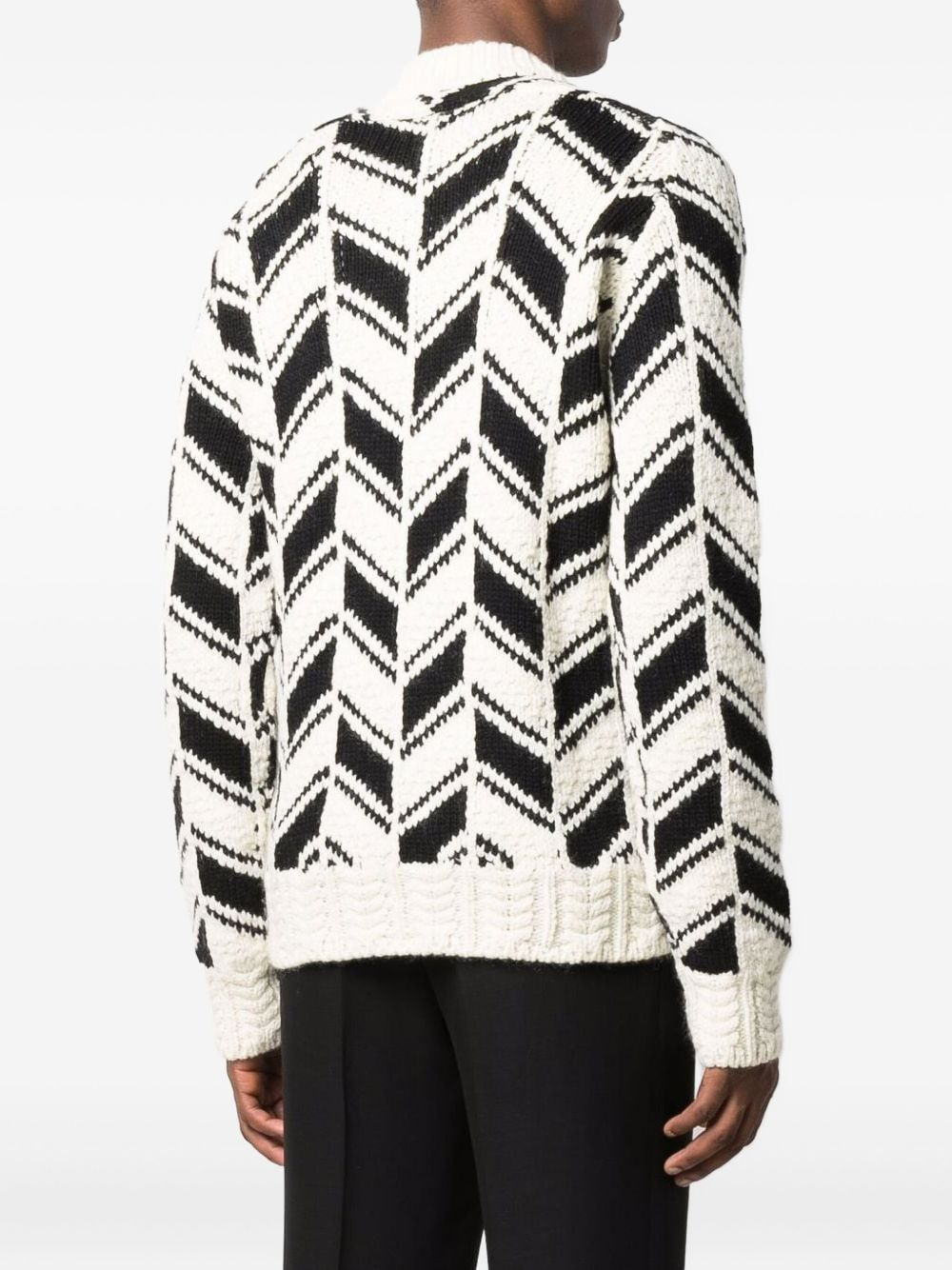 chevron pattern jumper - 4