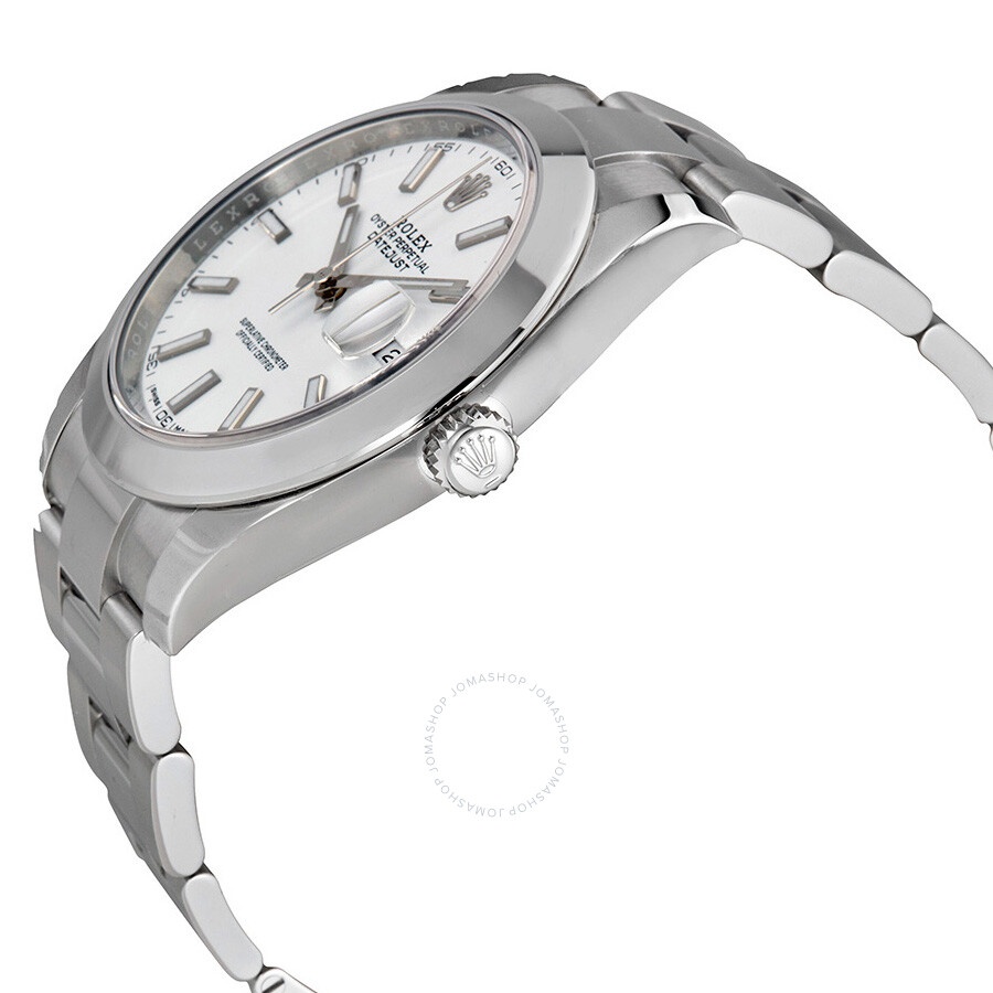 Rolex Oyster Perpetual Datejust White Dial Automatic Men's Watch 126300WSO - 2