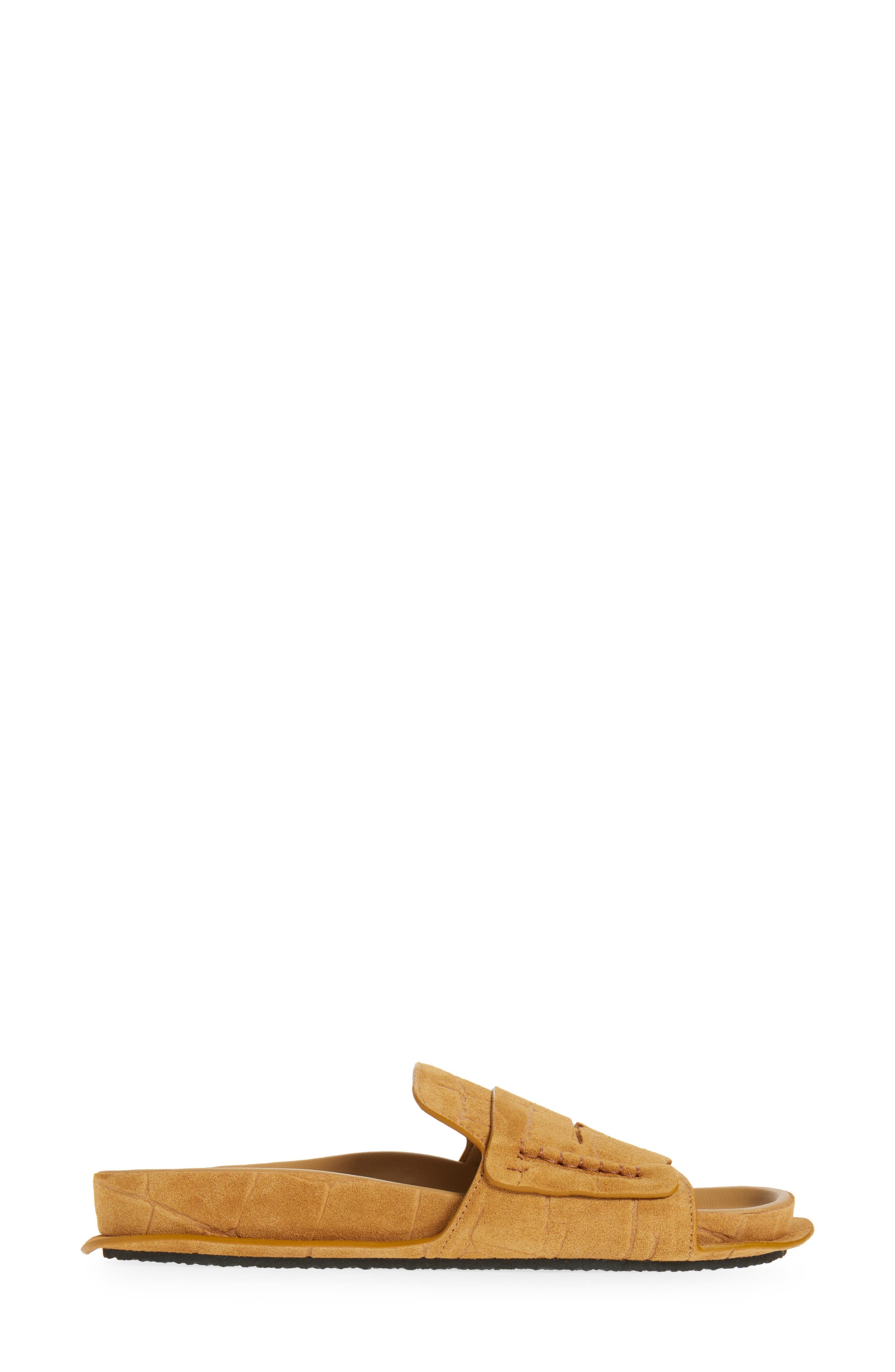 Jacquemus Les Sandales Mocassin Slide Sandal in Camel 830 at Nordstrom - 3