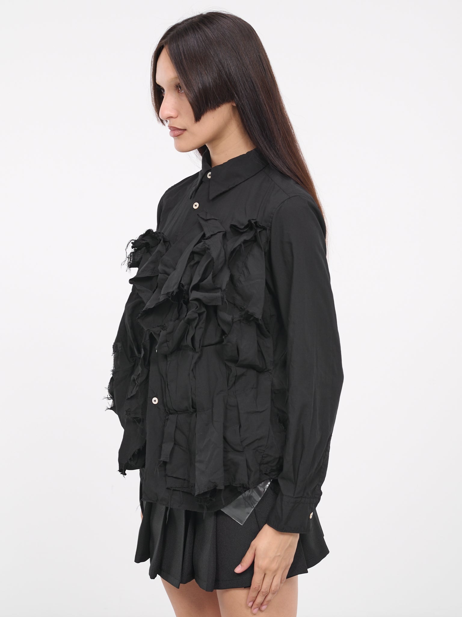 Ruffle Appliqué Shirt - 2
