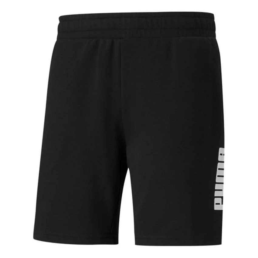 PUMA Power Casual Sports Logo Breathable Shorts Black 846562-01 - 1