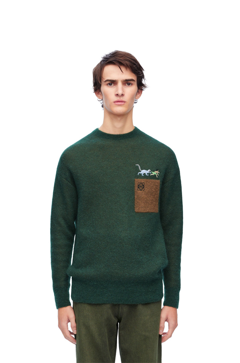 Sweater in wool and mohair blend 3